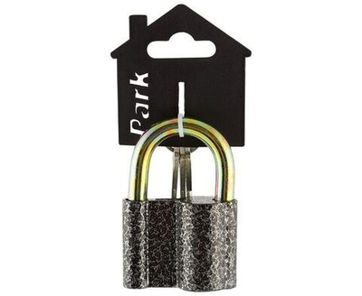 Замок навесной Park Ч/60 , ширина корпуса 60 мм