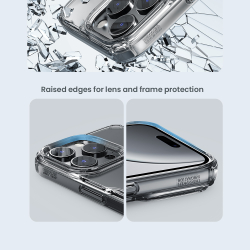Прозрачный чехол от Nillkin для смартфона iPhone 16 Pro Max, серия Nature TPU Pro Case