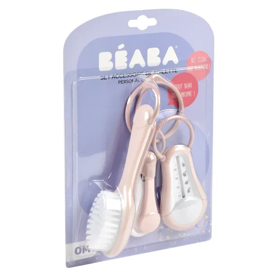Набор туалетных принадлежностей Beaba Toiletry Accessory Set Old Pink