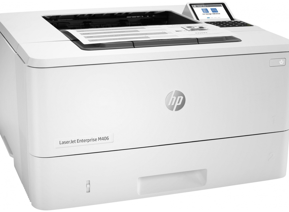 HP LaserJet Enterprise M406dn 3PZ15A белый