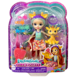 EnchanTimals - Кукла Джиллиан Жираф + питомец HNV29 / артикул   HNV27 HNV29  / GTIN 194735150021