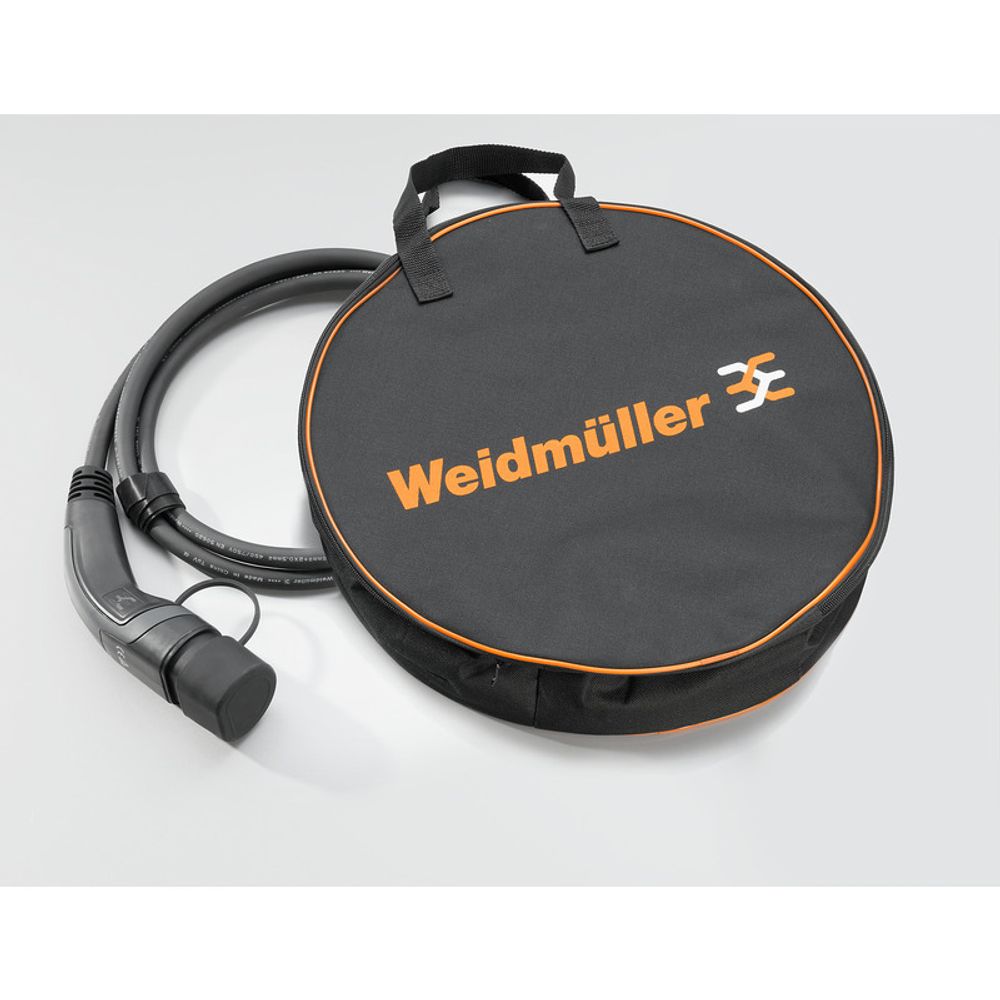 Зарядный кабель Weidmueller 7.5м (CA-T2T2-7.5M-22/3-R-BBG) - 2