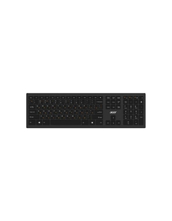 Клавиатура Acer OKR010 [ZL.KBDEE.003] Wireless keyboard USB slim Multimedia black