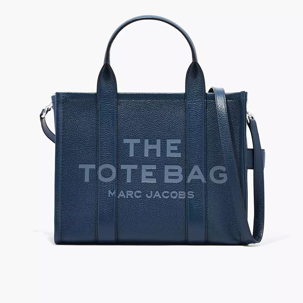 Сумка-тоут Marc Jacobs The Leather Medium Tote Bag Blue