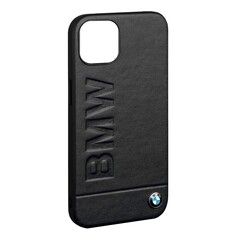 Кожаный чехол BMW SLL для iPhone 13 Mini (Черный)