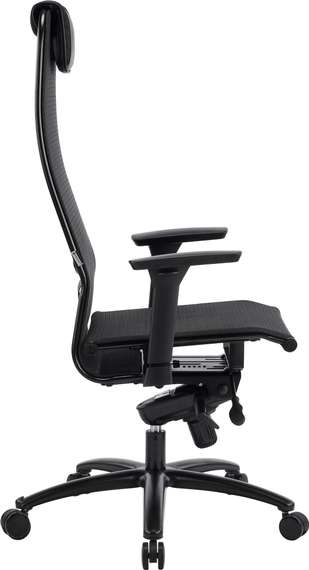 Кресло Everprof Deco Black Lux Сетка Черный