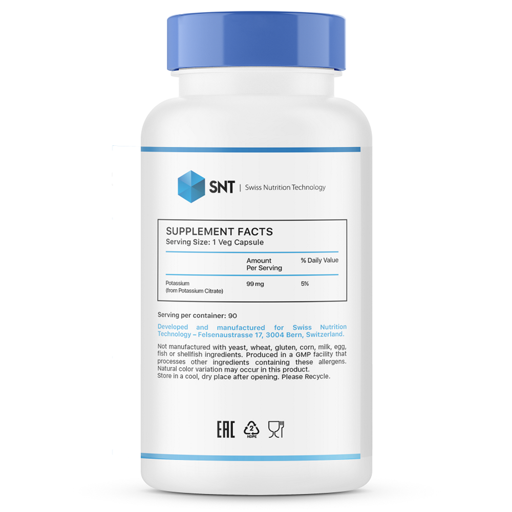 Potassium Citrate 99 mg 90 vcaps
