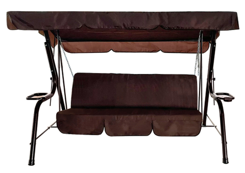 Садовые качели «Лотос» без москитной сетки — Brown