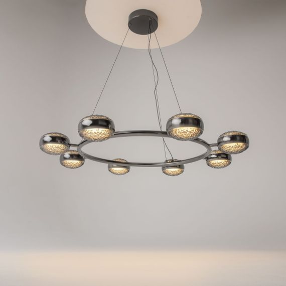 Подвесная светодиодная люстра Maytoni Mind MOD299PL-L80BC3K