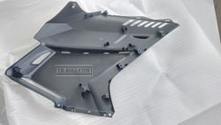 64351-MLR-D00ZB. COWL, L. MIDDLE (WOL) *NH436M* (NH436M MAT GUNPOWDER BLACK METALLIC). HONDA