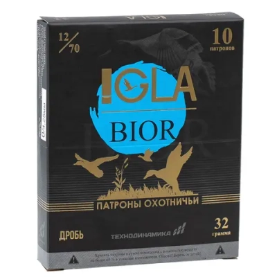 Патрон 12/70 №00 "Игла-оптимум" BIOR, коробка 10 шт.