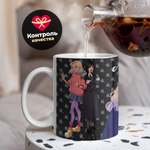 Кружка ТМ Ларец, "Wednesday, Любимой подружке", глянцевая, 330мл, 1шт