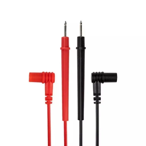 Щупы для тестера и токовых клещей, с заостренными концами, 720 мм, токоизмерительные провода для мультиметров; ,универсальные PVC с угловым штекером