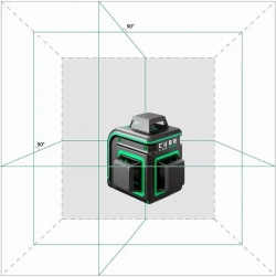 Лазерный уровень ADA Cube 3-360 Green Ultimate Edition