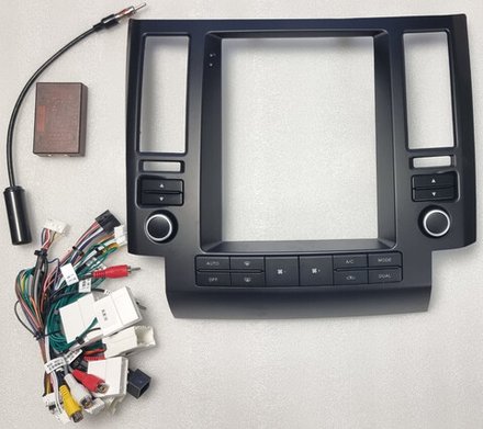 Магнитола для Infiniti FX 2003-2006 - Carmedia SF-9779-1 вертикальный экран 9.7" в стиле "Тесла" на Android 12, ТОП процессор, 6Гб+128Гб, CarPlay, 4G SIM-слот