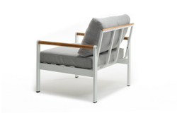 Кресло из алюминия MAYA белый