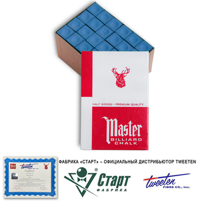 Мел Tweeten Master синий (72 шт)