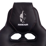 Arena (Tetchair) Кресло (кожзам черный/черный)