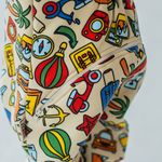 Комбинезон с клапаном и капюшоном "Travel story"