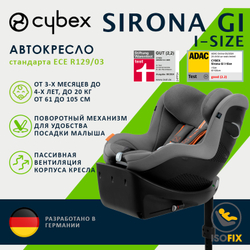 Детское автокресло Cybex Sirona Gi i-Size