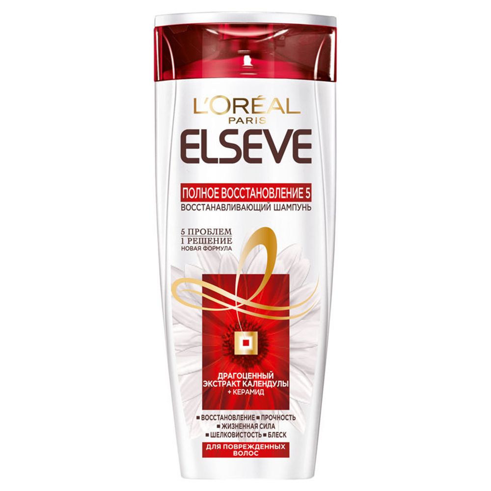 L&#39;Oreal Paris Эльсэв 400мл шампунь Полное восст. 5 укреп. д/повр.и секущ.волос