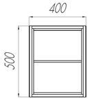 Модуль для тумбы AQUATON Брук 40 открытый