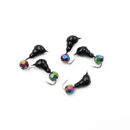 Мормышка безнасадочная ЯМАН "Муравей с ушком", вес 0,6 г, кристалл хамелеон