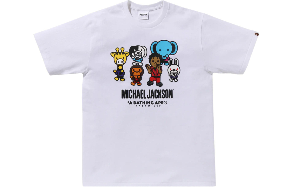 A Bathing Ape X Michael Jackson Baby Milo Tee