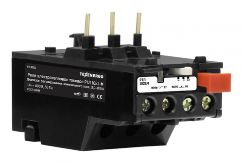 Реле эл. тепловое токовое РТЛ 1021-М (13-19А)