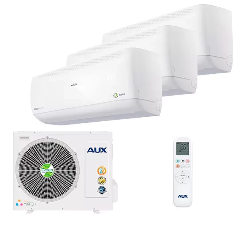 Мульти сплит-система AUX на 3 комнаты (35+35+35 кв.м.) серия J