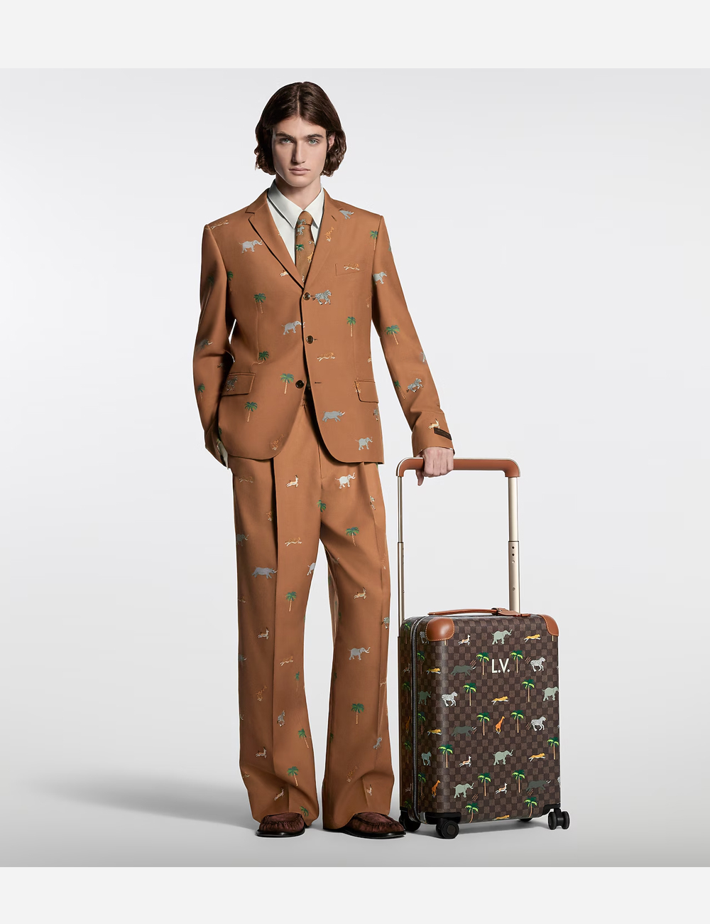Чемодан LV x The Darjeeling Limited Horizon 55