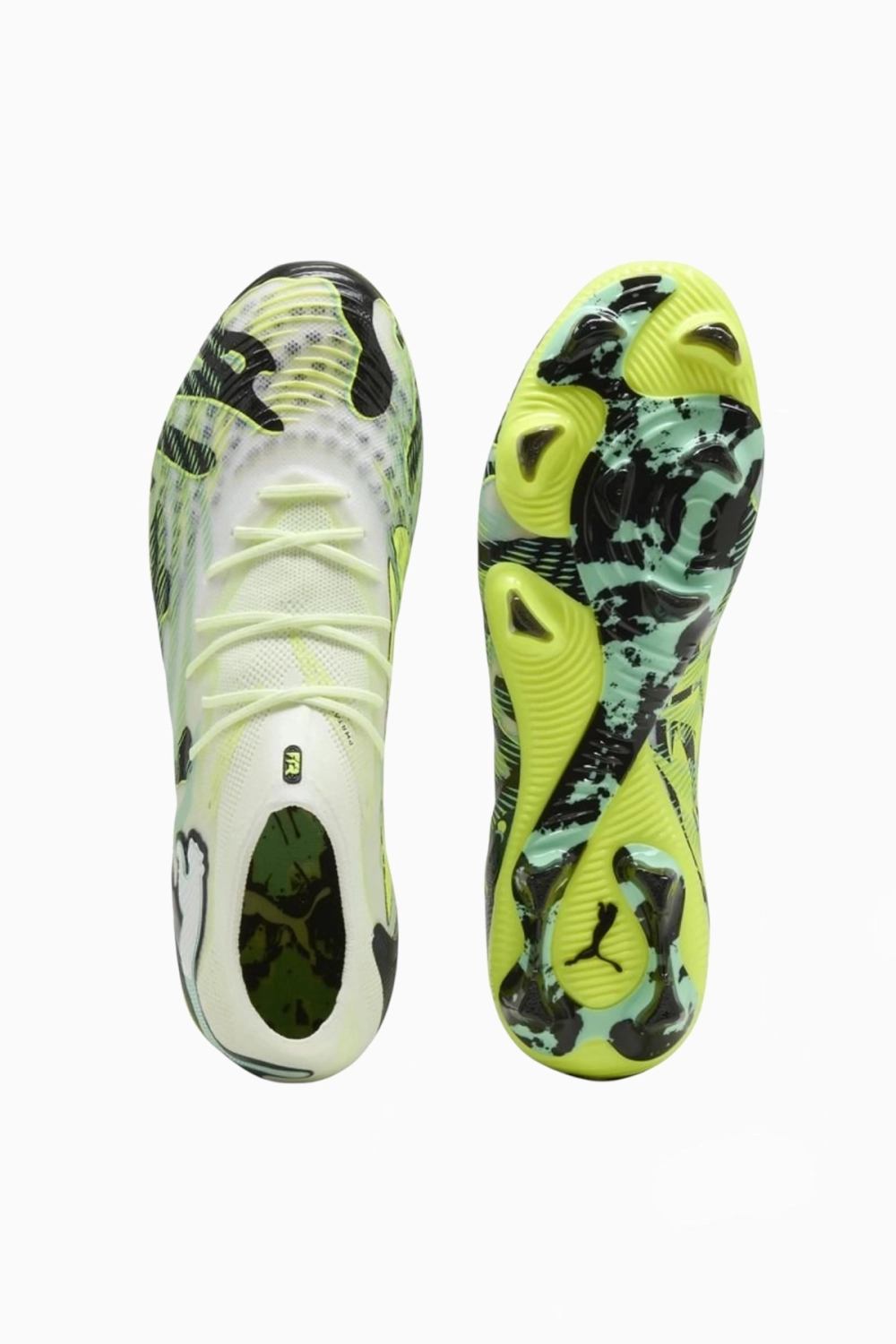 Бутсы Puma Future 9 Ultimate FG - зеленый