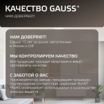 Светильник потолочный встраиваемый круг 12W 4000K IP20 145*26 белый Downlight Gauss Basic