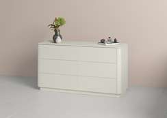 Комод Tammi 6 ящиков ширина 140 см (молочный)