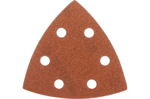 Треугольник шлифовальный универсальный 5 шт. (93х93х93 мм; Р120) "МАСТЕР" Зубр 35583-120