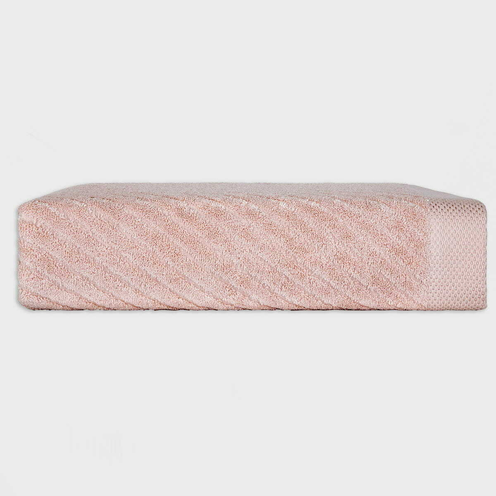 Полотенце 70х140 Arya home Rozza абрикосовое