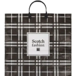 Пакет ПЭ с пластмассовыми ручками 40+4см(Скотч) Артпласт (х10/ (комплект 10 шт)