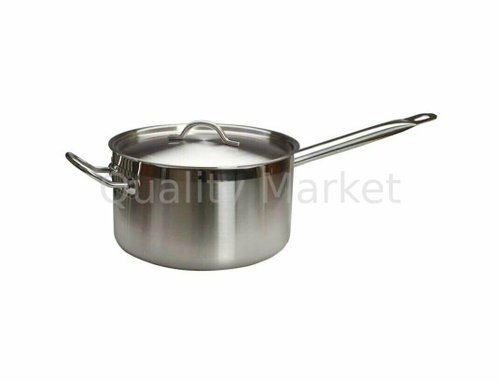 Сотейник 6,3 л с двумя ручками из нержавеющей стали