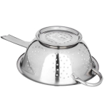 Дуршлаг нерж сталь, 24 см, с ручкой, на ножке, Vetta, 10501-24 К48 /812-015