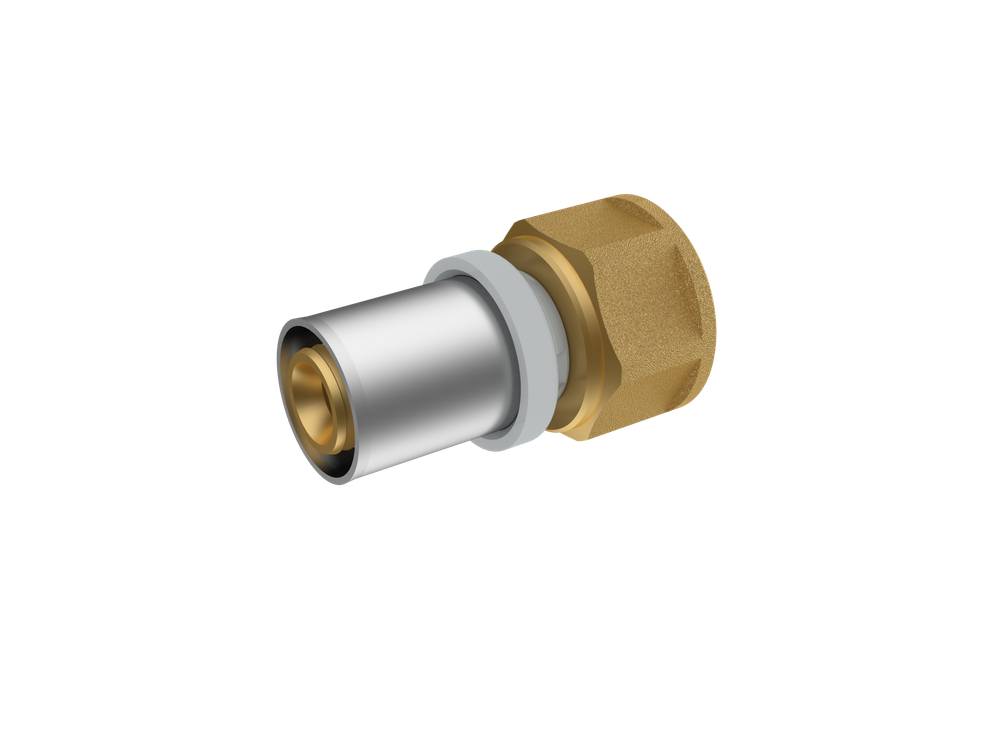 Штуцер с внутренней резьбой RIIFO Omni  пресс латунь 40-1 1/4"ВР