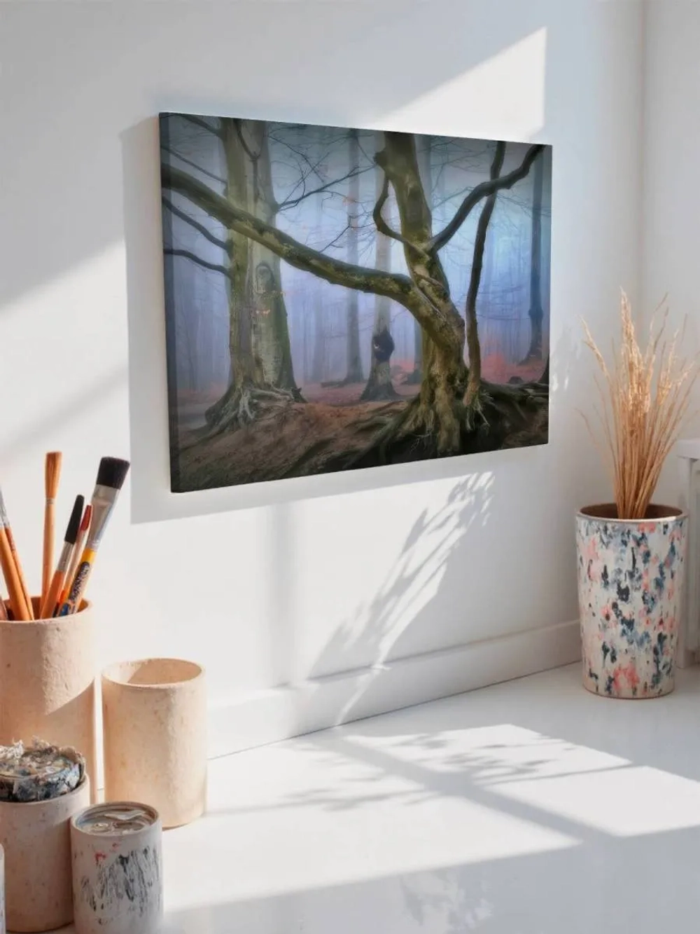 Картина на стену 40 X 50 Голые деревья