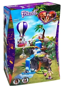 Конструктор Friends - Джунгли: Спасение тигра