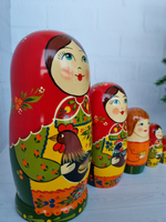 Матрешка "с курочкой" традиция 5мест