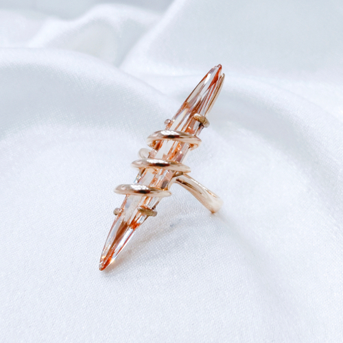 "Мэдисон" кольцо в золотом покрытии из коллекции "Нью-Йорк" от Jenavi