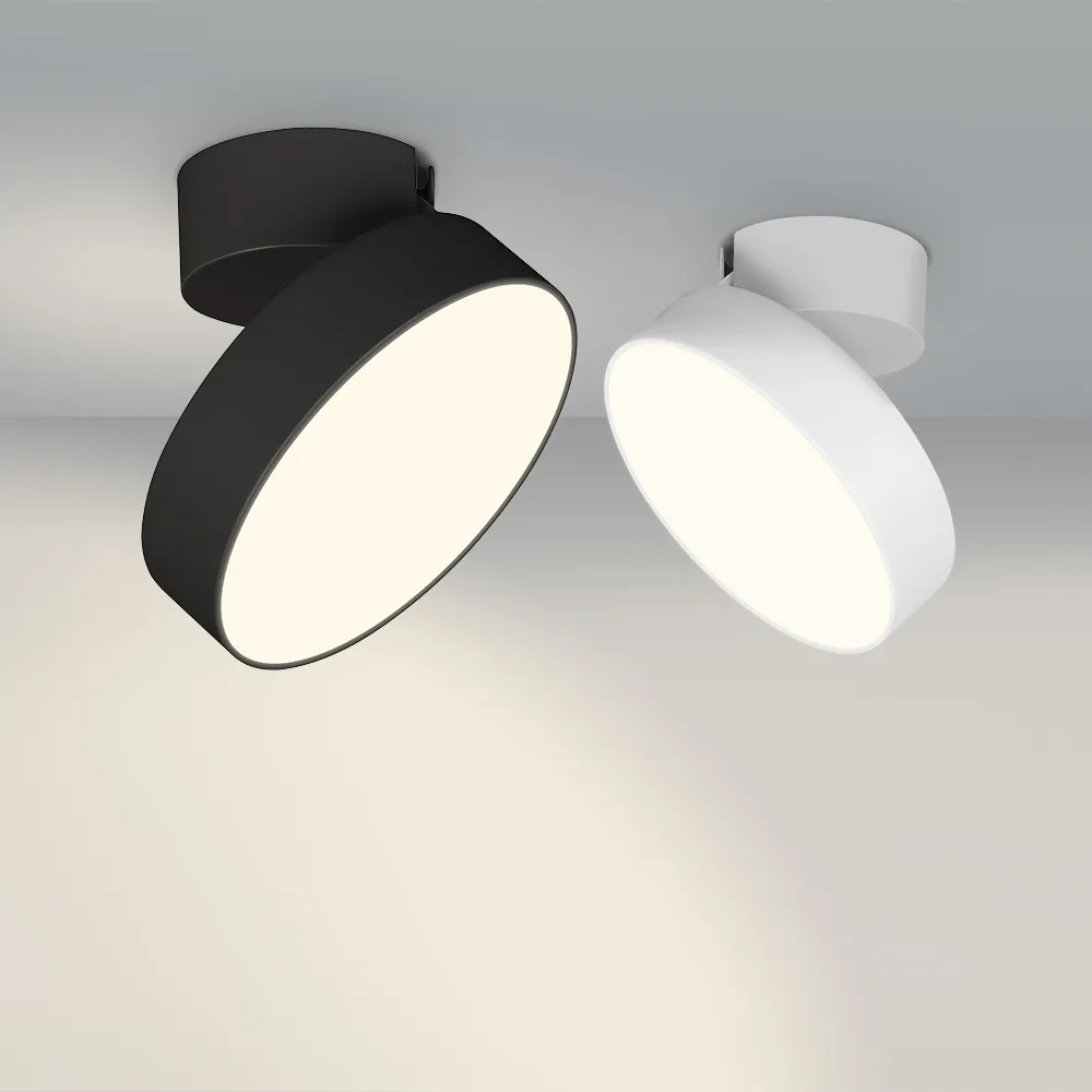Светильник SP-RONDO-FLAP-R175-16W Warm3000 (BK, 110 deg) (Arlight, IP40 Металл, 3 года) 028164