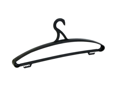 Вешалка плечики 48-50 (черная/синяя)