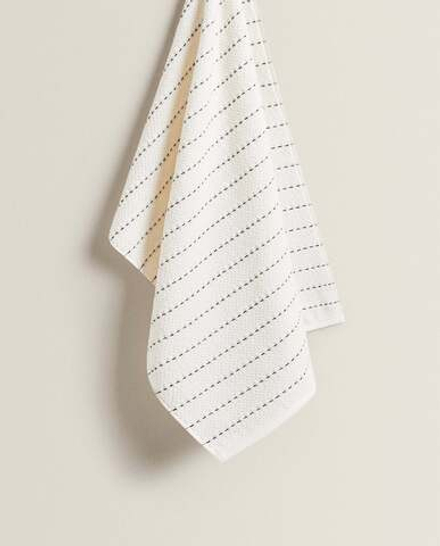 ZARA HOME КУХОННОЕ ПОЛОТЕНЦЕ ИЗ ХЛОПЧАТОБУМАЖНОЙ МАХРОВОЙ ТКАНИ, РАЗНОЦВЕТНЫЙ