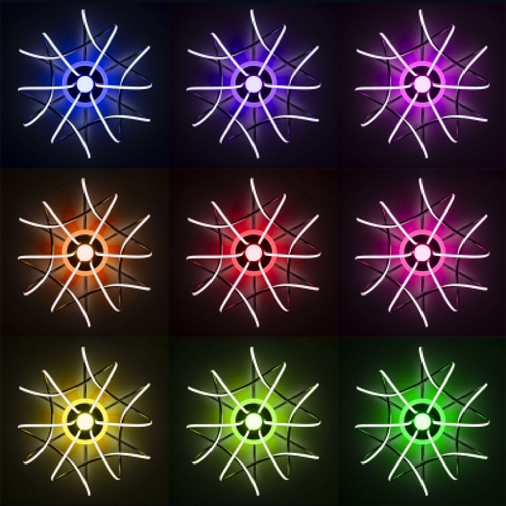 Люстра Citilux CL229A161E Джемини Смарт RGB хром