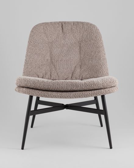 Кресло лаунж Tail коричневый