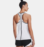 Майка женская спортивная Under Armour UA Knockout Tank-WHT